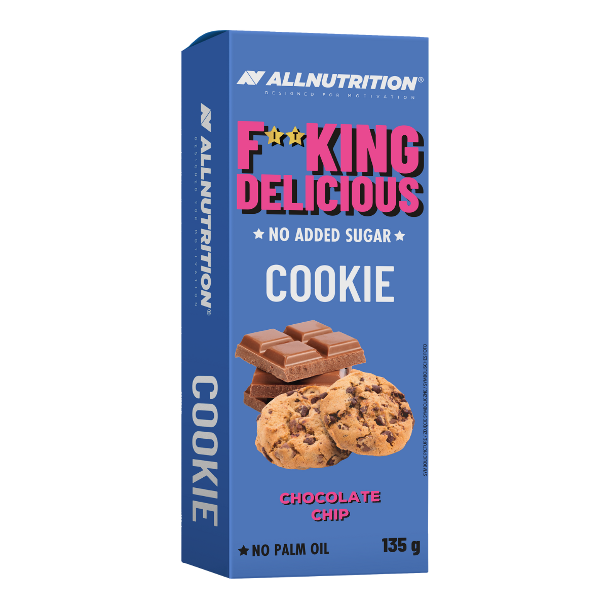 FITKING Delicious Cookie Sjokoladebiter 135 g