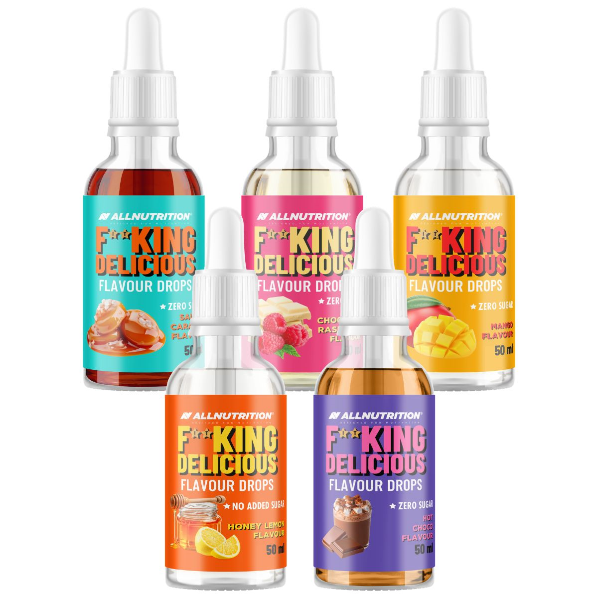 FITKING Flavour Drops Lomsøt Sirup