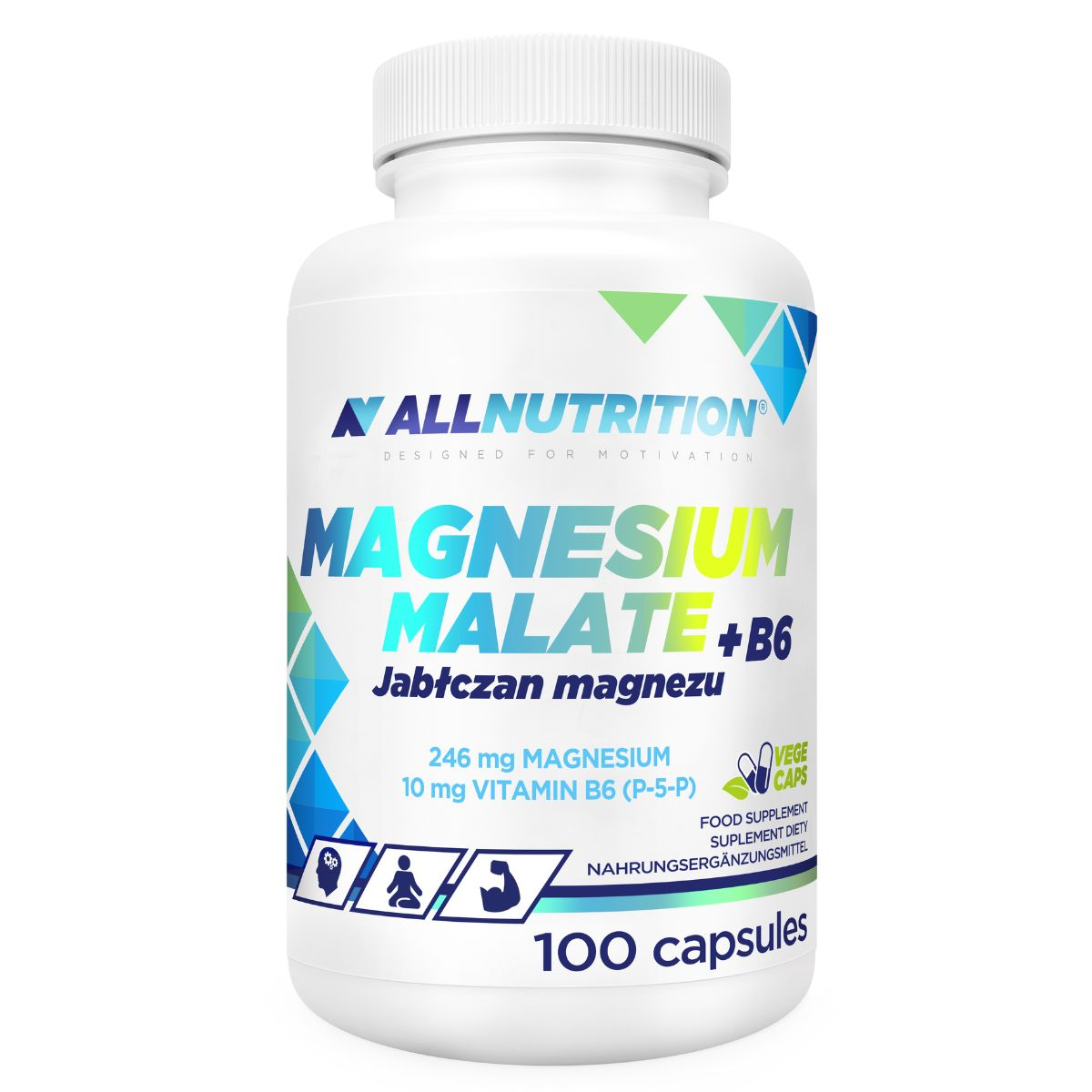 Magnesium Malate + B6 100 kap
