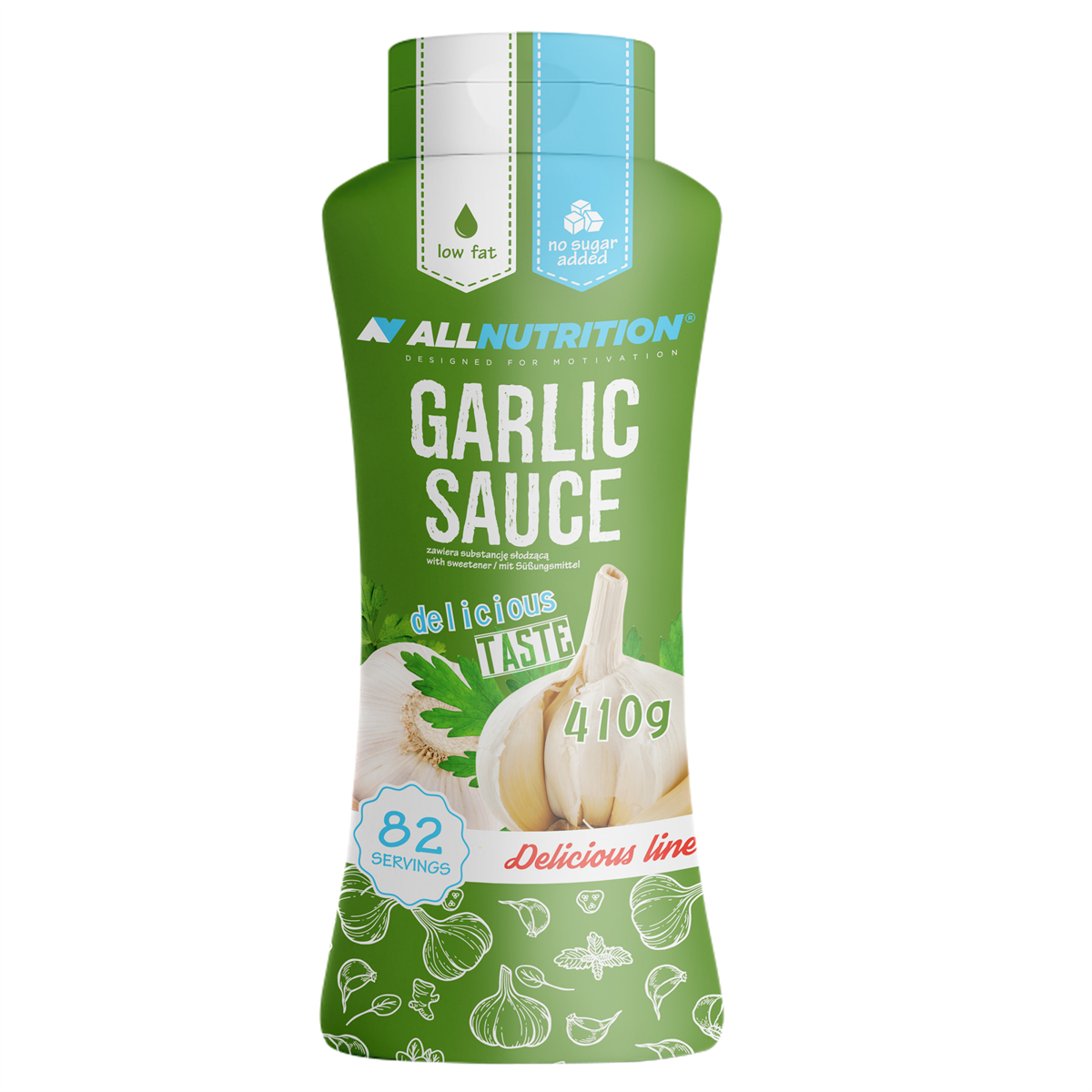 Saus Hvitløk 410 g
