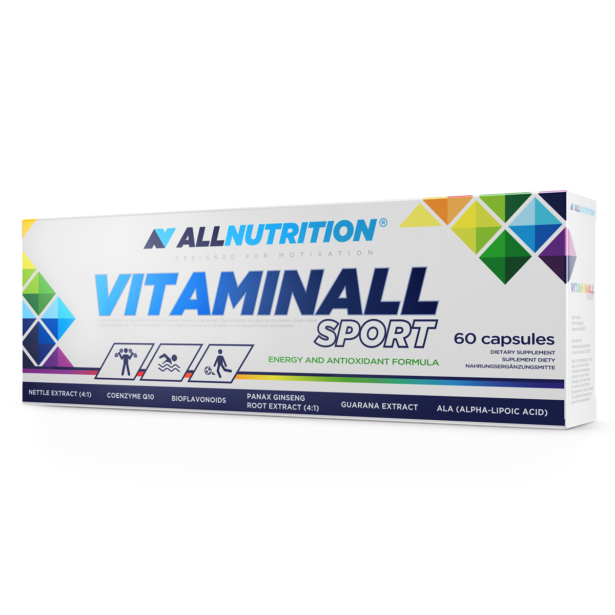 Vitaminall Sport 60 kap