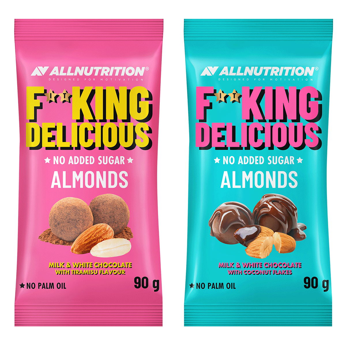 FITKING Delicious Mandler med kokos 90 g