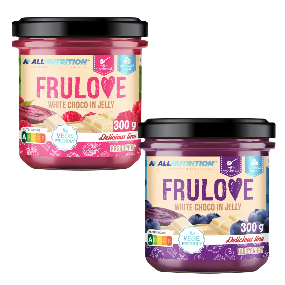 FRULOVE White Choco In Jelly 300 g