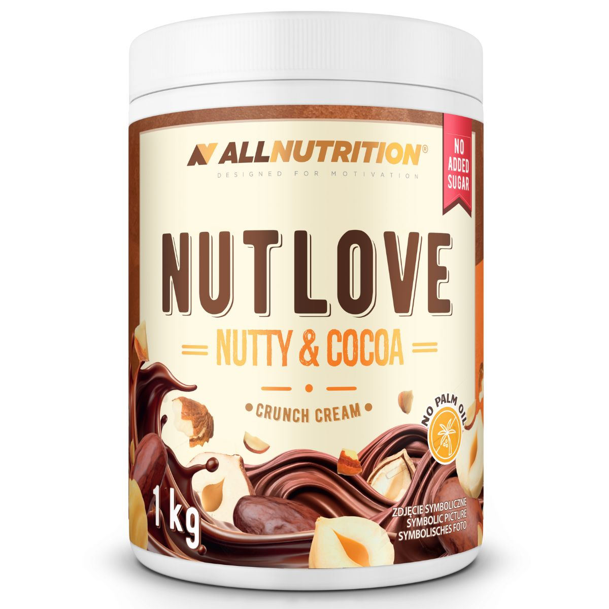 NUTLOVE Nøtte- og kakaokrem 1000 g
