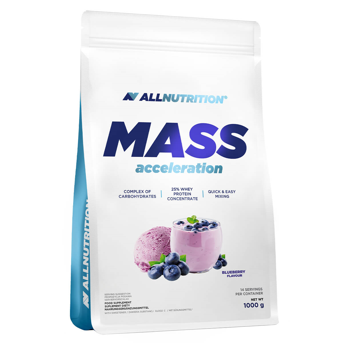 Mass Acceleration 1000 g