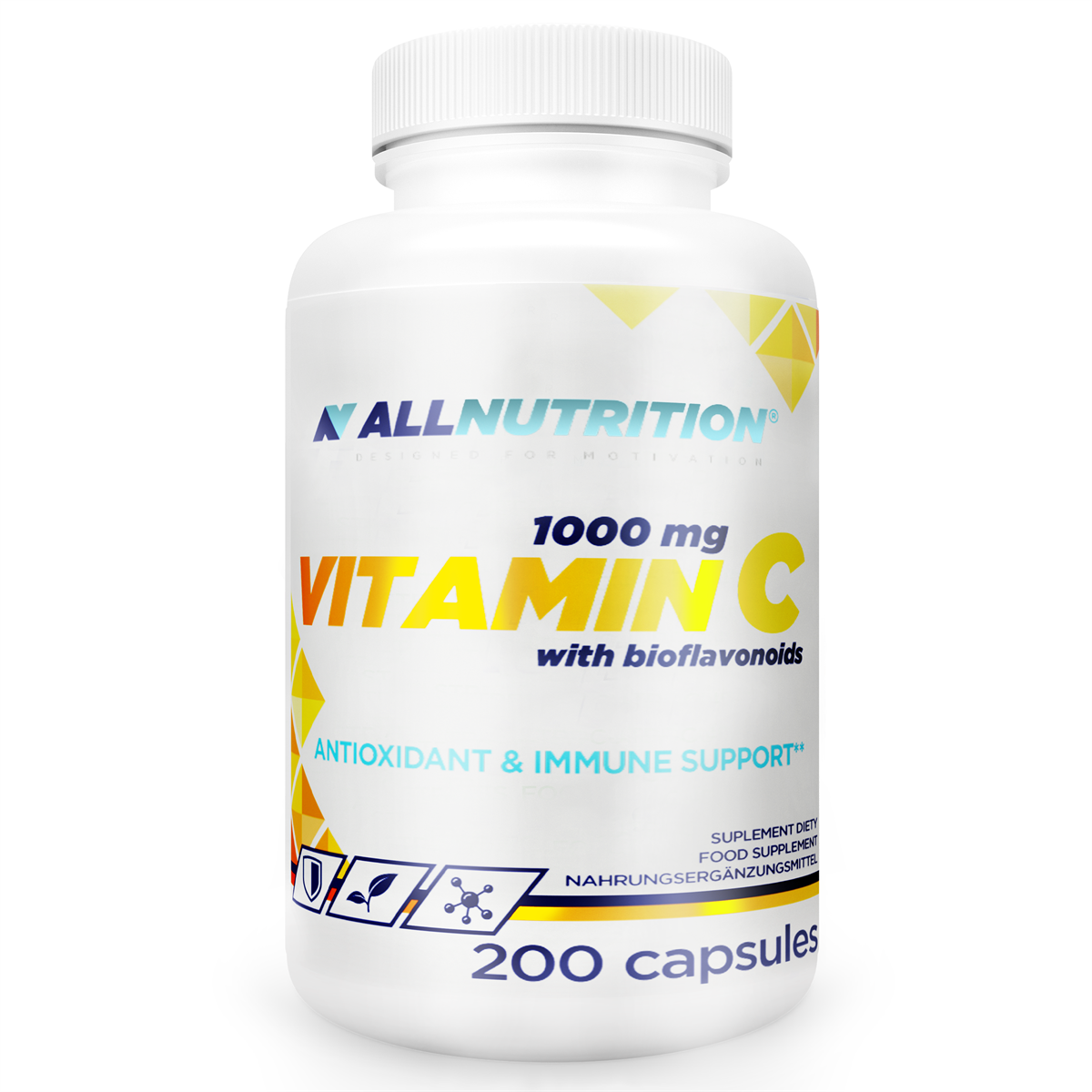 Vitamin C med Bioflavonoider 200 kap