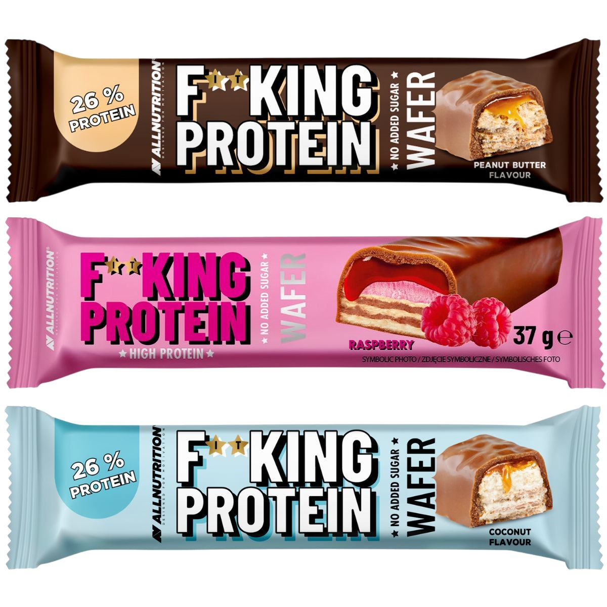 FITKING Protein Wafer Peanøttsmør 39 g