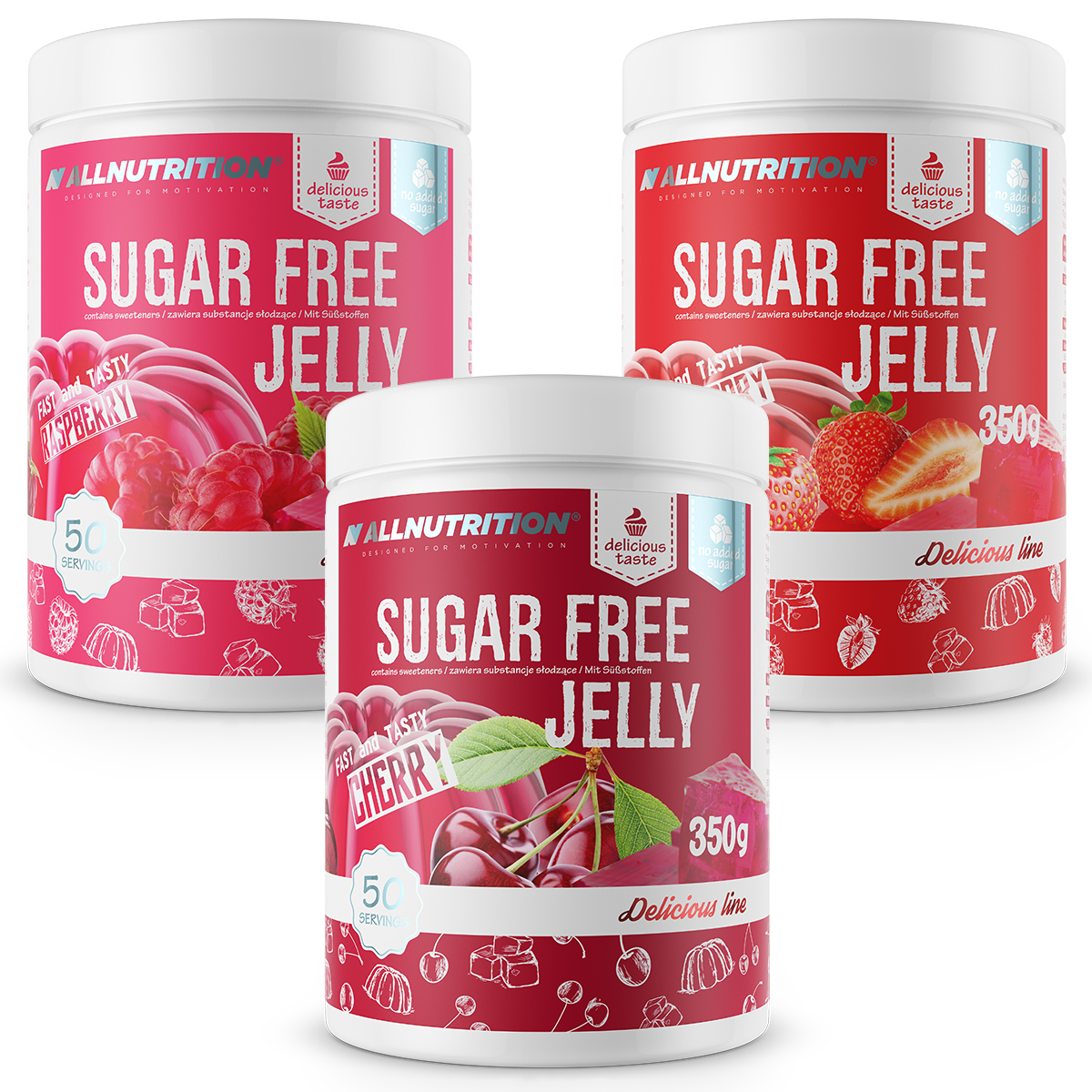 Delicious Line Sukkerfri Gelé 350 g