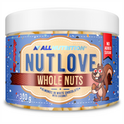 NUTLOVE Whole Nuts – hvit sjokolade med kokos