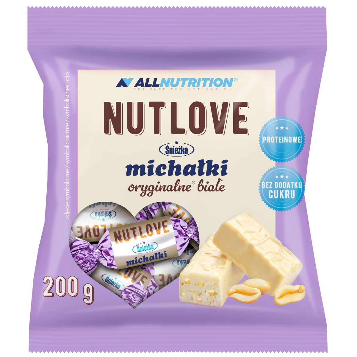 NUTLOVE Michałki Hvit 200 g